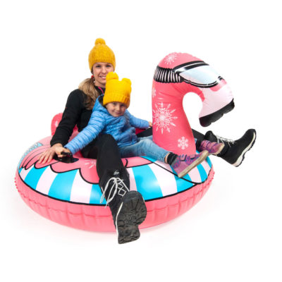 Sanie gonflabilă tip colac Flamingo, CUCULO