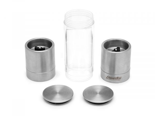 Râșniță manuală Duette pentru sare și piper sau condimente 2in1, DOMESTICO - imagine 6