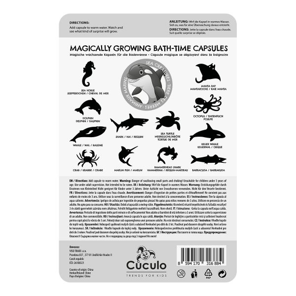 Capsules_2018_SEA-back CAPSULE FERMECĂTOARE, JUCĂRII PENTRU BAIE, CREATURI MARINE - imagine 3