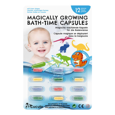 CAPSULE FERMECĂTOARE, JUCĂRII PENTRU BAIE, DINOZAURI