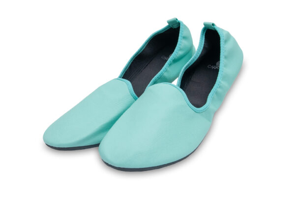 Mocasini pliabili in poseta AQUAMARINE - imagine 3