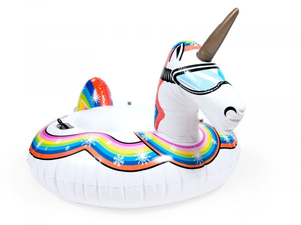 Sanie gonflabilă tip colac Inorog, CUCULO - imagine 2