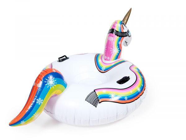 Sanie gonflabilă tip colac Inorog, CUCULO - imagine 5