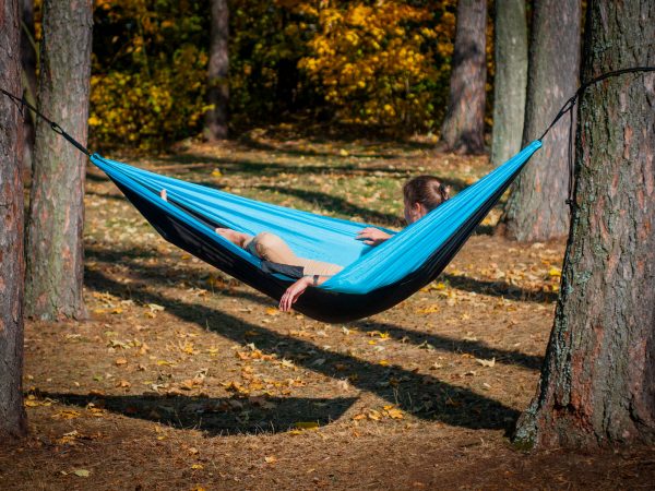 Hamac de călătorie ultra ușor, pentru o persoană - imagine 10