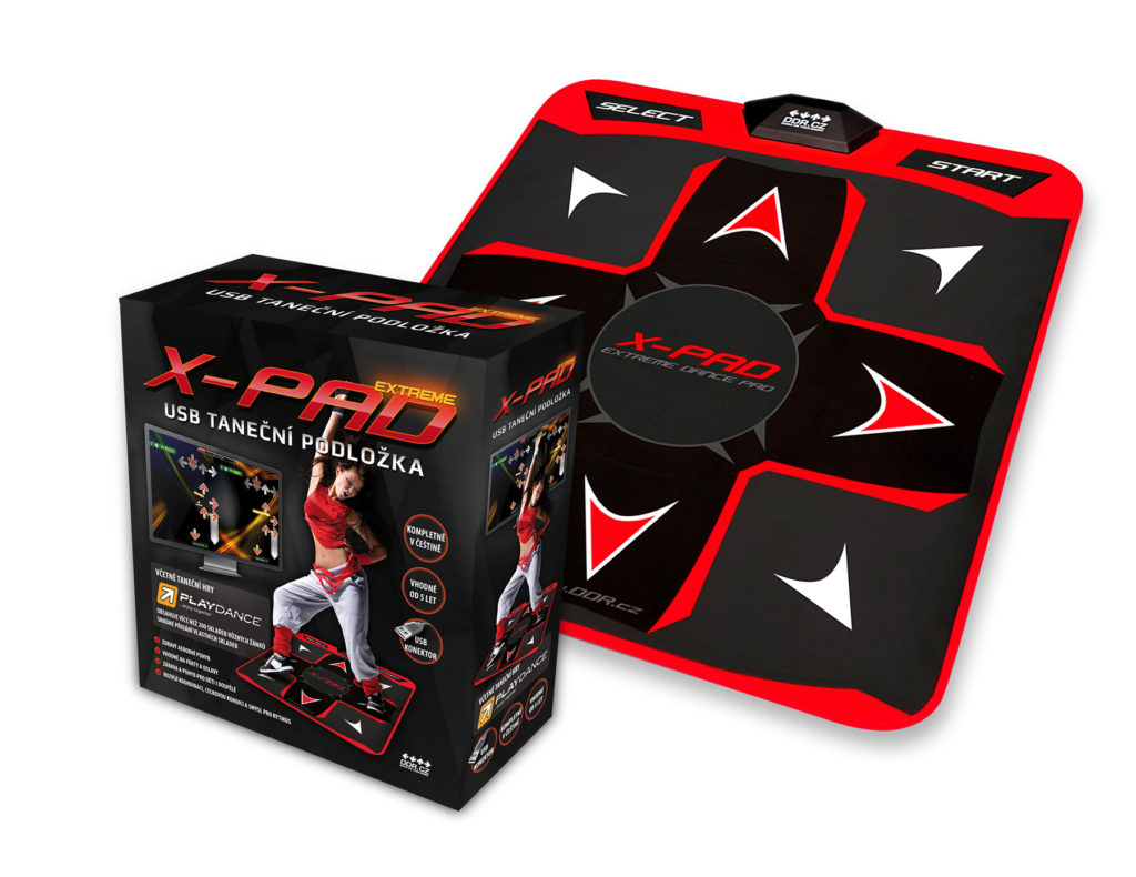 XPAD Extreme Dance Pad, USB dance pad, PlayDance edition Cadouri
