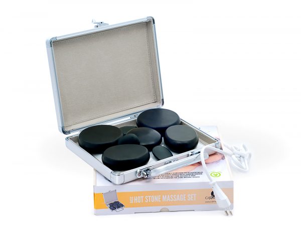 hsms-basic_compose1 Pietre vulcanice pentru masaje: Trusa într-o valiză de încălzire - 8 bucăți - imagine 9