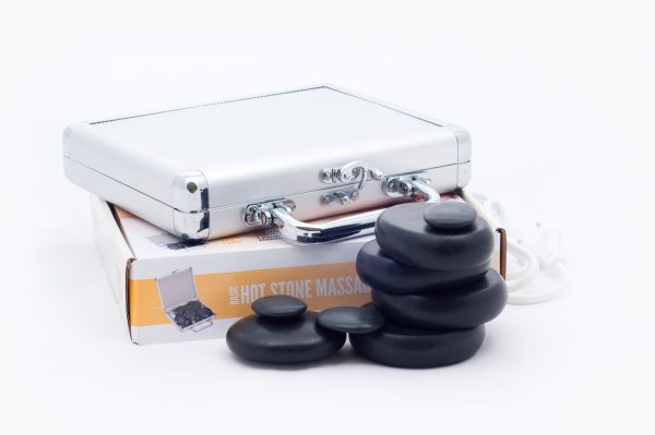 hsms-basic_compose3 Pietre vulcanice pentru masaje: Trusa într-o valiză de încălzire - 8 bucăți - imagine 7