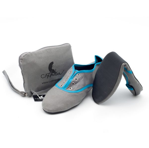 strantBlue1 Pantofi pliabili in poseta STRAND - imagine 1