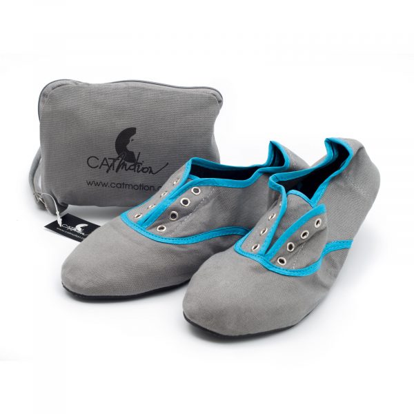 strantBlue2 Pantofi pliabili in poseta STRAND - imagine 3