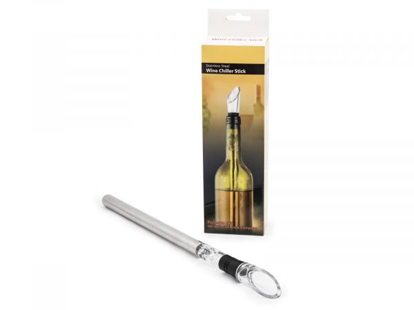 Răcitor vin cu aerator și antipicurător din oțel inoxidabil Domestico - imagine 3