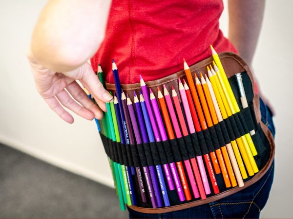 Creioane colorate Cuculo în husă pliabilă, 48 bucăți - imagine 4