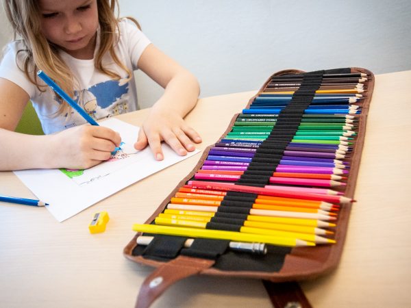 Creioane colorate Cuculo în husă pliabilă, 48 bucăți - imagine 5