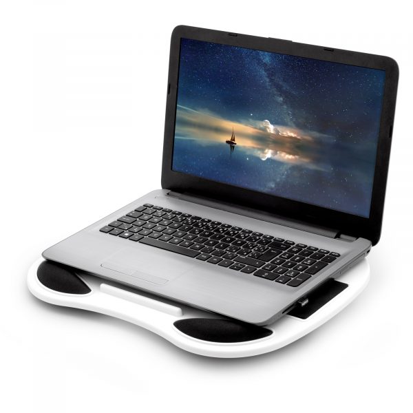 Podložka-pod-notebook-nebo-tablet-Comfort-PC Suport pentru notebook, tabletă și smartphone "Black&White" - imagine 2