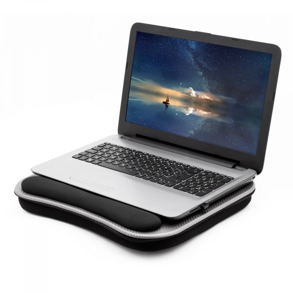 Podložka-pod-notebook-nebo-tablet-Deluxe-PC Suport pentru notebook, tabletă și smartphone "Steel" - imagine 2