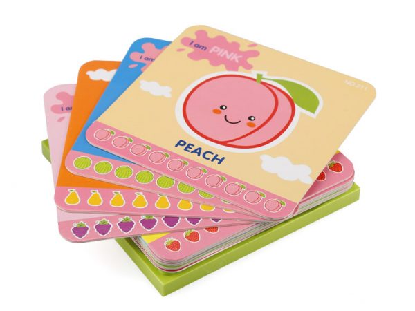 1 Set construcții Wange - puzzle cu fructe - imagine 2