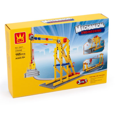 Set construcții 3in1 Wange - telecabină, macara, leagăn