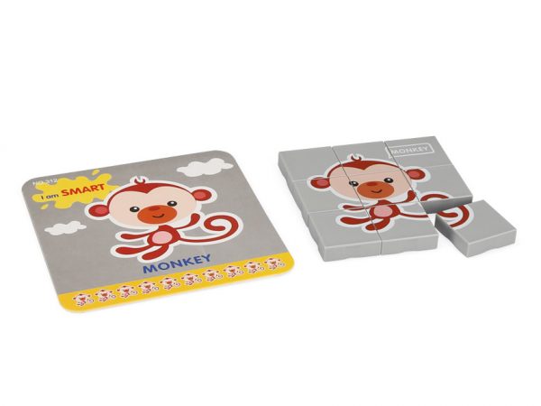 Set construcții Wange - puzzle cu animale - imagine 3