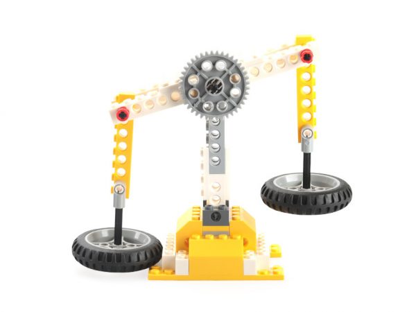 Elektronická-stavebnice-4v1-Wange---domino-linka,-lunární-vozítko,-větrný-mlýn,-váhy-01 Set construcții electronic 4v1 Wange - domino, rover lunar, moară de vânt, cântar - imagine 3
