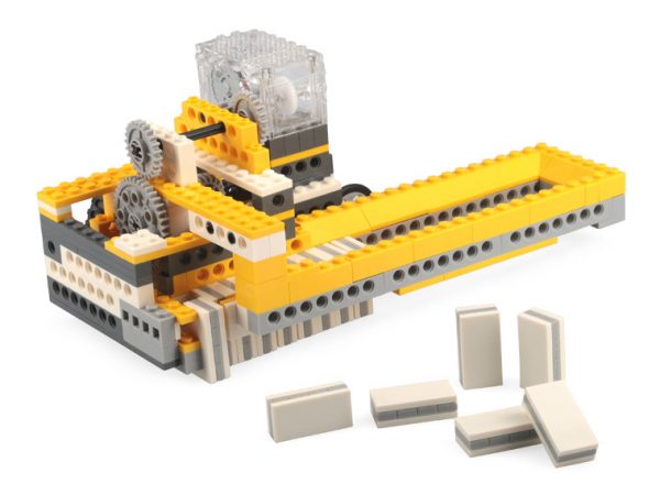 Elektronická-stavebnice-4v1-Wange---domino-linka,-lunární-vozítko,-větrný-mlýn,-váhy-03 Set construcții electronic 4v1 Wange - domino, rover lunar, moară de vânt, cântar - imagine 5