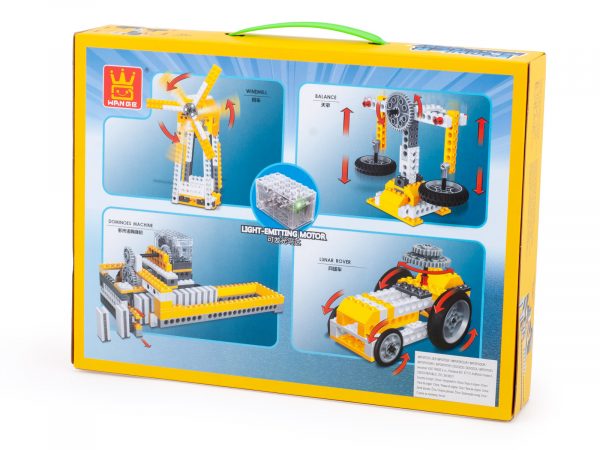 Elektronická-stavebnice-4v1-Wange---domino-linka,-lunární-vozítko,-větrný-mlýn,-váhy-box2 Set construcții electronic 4v1 Wange - domino, rover lunar, moară de vânt, cântar - imagine 7