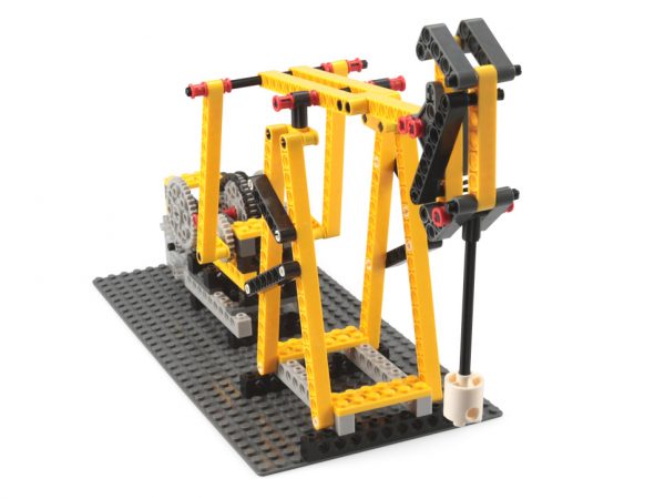 Set construcții electronic 4 in 1 Wange - pompă, punte suspendată, ferăstrău, navă pirați - imagine 2