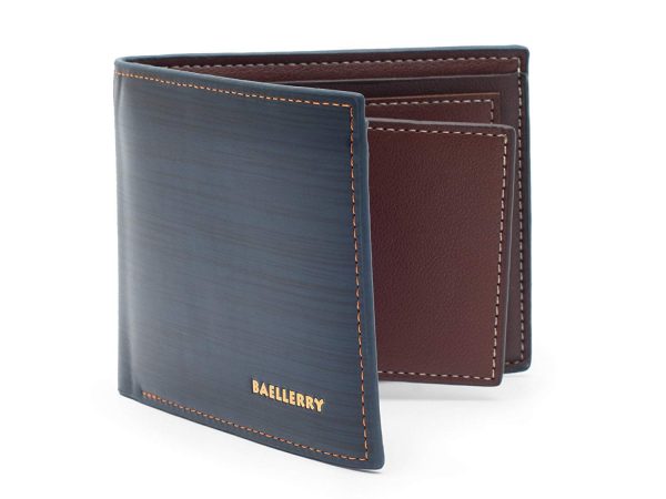 Portofel elegant pentru bărbați, piele ecologică - imagine 4