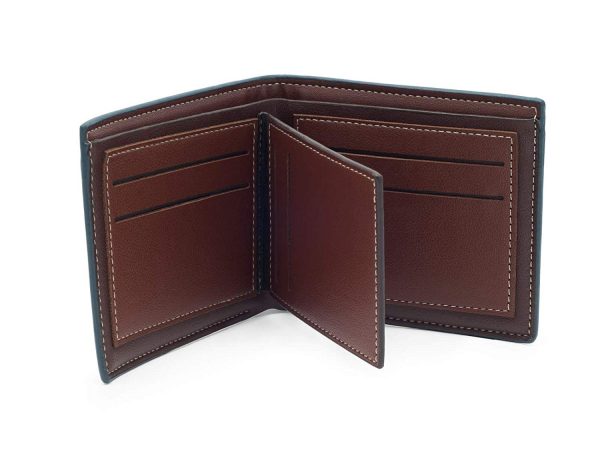 Portofel elegant pentru bărbați, piele ecologică - imagine 6
