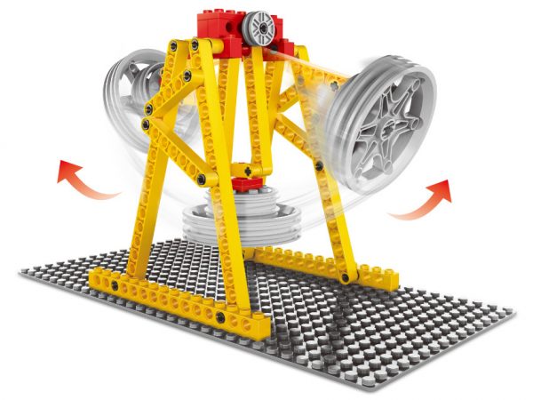 houpa Set construcții 3in1 Wange - telecabină, macara, leagăn - imagine 5