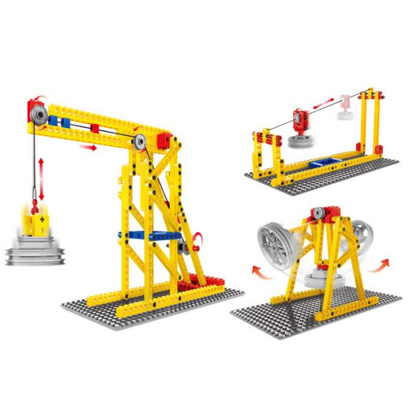 jerab Set construcții 3in1 Wange - telecabină, macara, leagăn - imagine 2