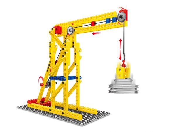 jerab Set construcții 3in1 Wange - telecabină, macara, leagăn - imagine 3