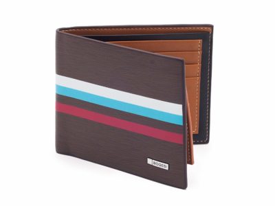 Portofel stilat pentru bărbați, piele ecologică