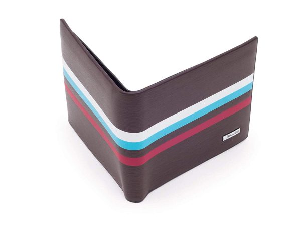 Portofel stilat pentru bărbați, piele ecologică - imagine 2