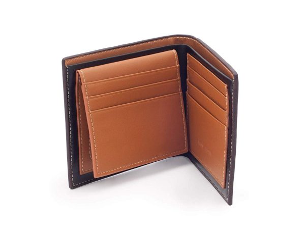 Portofel stilat pentru bărbați, piele ecologică - imagine 3