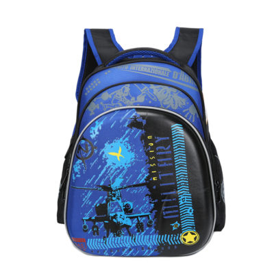 Rucsac anatomic pentru școală  "Helicopter"