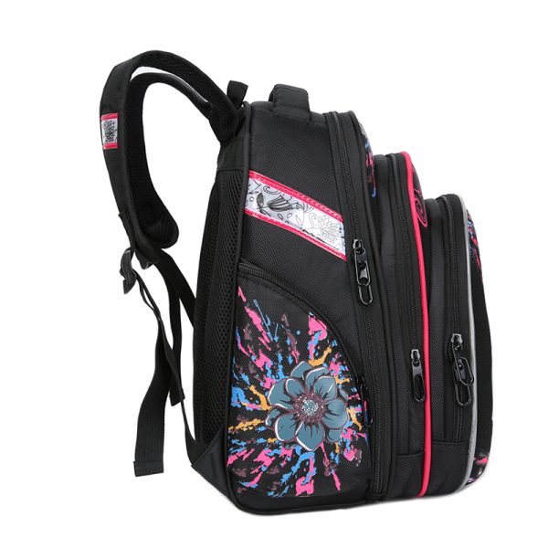 2S1B5306 Rucsac anatomic pentru școală  "Butterfly" - imagine 9