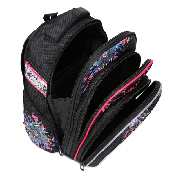 2S1B5336 Rucsac anatomic pentru școală  "Butterfly" - imagine 2