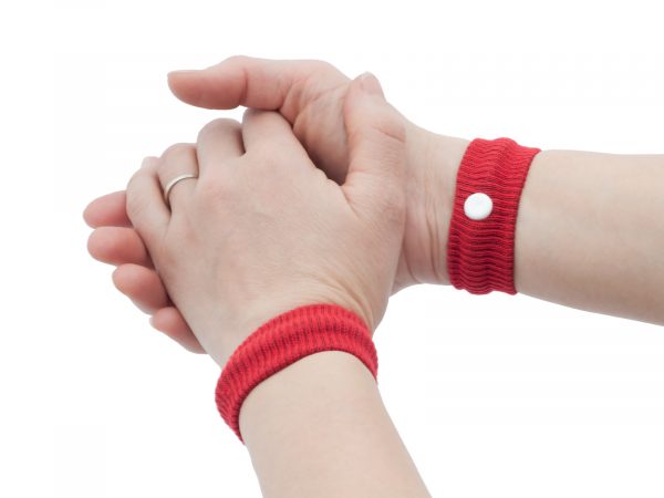 Brățară împotriva grețurilor pe bază de acupresură, 2 bucăți în carcasă - imagine 5