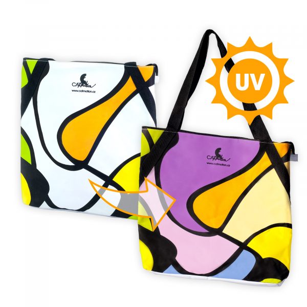 POŞETA CARE SCHIMBĂ CULOAREA LA SOARE - imagine 1