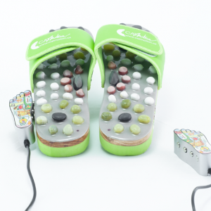 PAPUCI DE CASĂ CU ÎNCĂLZIRE ŞI MASAJ CU PIETRE NATURALE - imagine 8