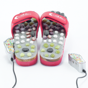 PAPUCI DE CASĂ CU ÎNCĂLZIRE ŞI MASAJ CU PIETRE NATURALE - imagine 13