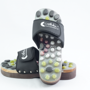 PAPUCI DE CASĂ CU ÎNCĂLZIRE ŞI MASAJ CU PIETRE NATURALE - imagine 12