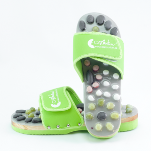 PAPUCI DE CASĂ CU ÎNCĂLZIRE ŞI MASAJ CU PIETRE NATURALE - imagine 10