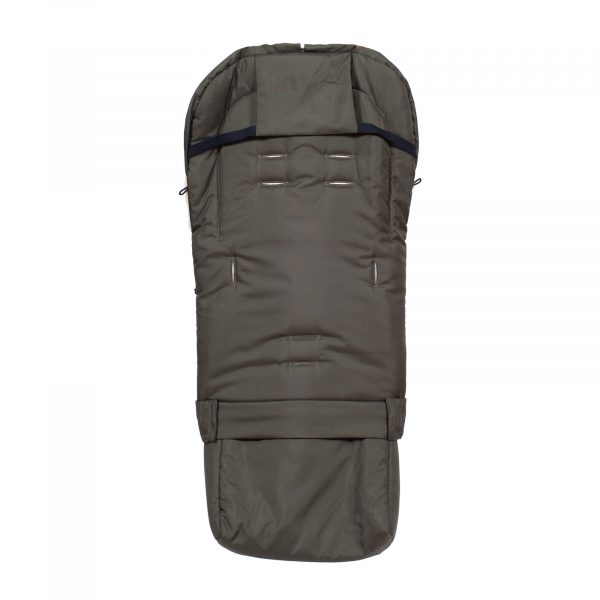 Sac de iarnă Arctic wool, lână de oaie, impermeabil + Mănuși pentru cărucior - Oliv - imagine 8