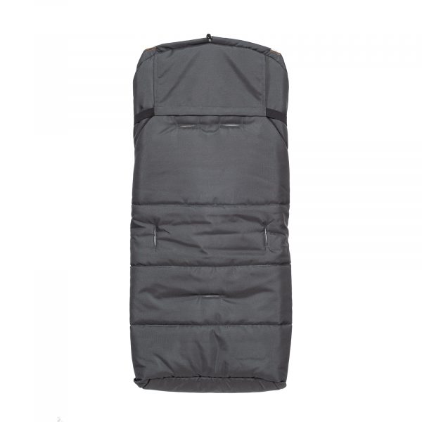 Iceland-grafit08 Sac de iarnă impermeabil Iceland wool, lână de oaie + Mănuși pentru cărucior impermeabile - Grafit - imagine 5