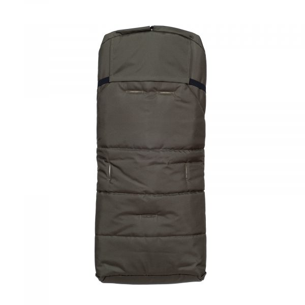 Sac de iarnă impermeabil Iceland wool, lână de oaie + Mănuși pentru cărucior impermeabile - Oliv - imagine 4