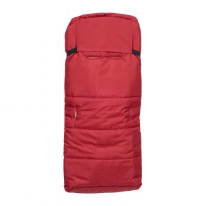 Sac de iarnă impermeabil Iceland wool, lână de oaie + Mănuși pentru cărucior impermeabile - Roșu închis - imagine 8