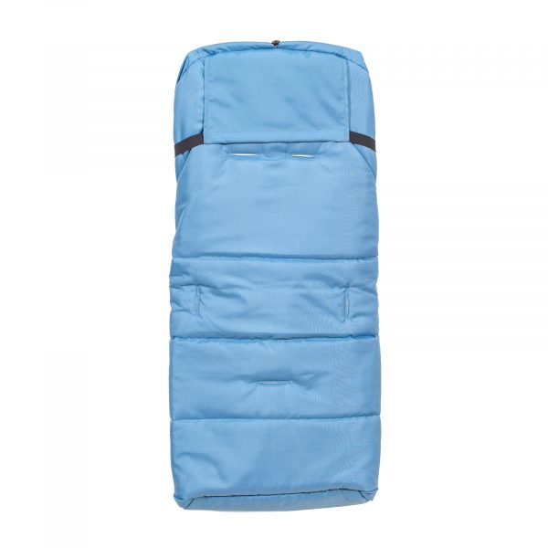 Sac de iarnă impermeabil Iceland wool, lână de oaie + Mănuși pentru cărucior impermeabile - Albastru închis - imagine 9