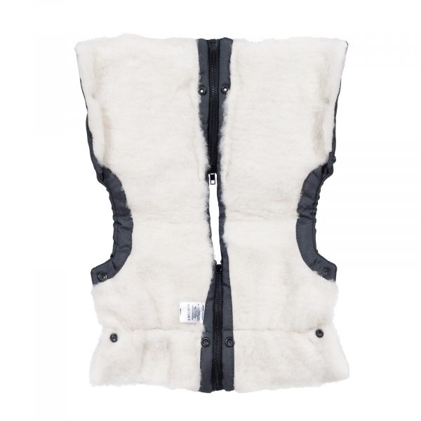 rukavnik-grafit-02 Sac de iarnă impermeabil Iceland wool, lână de oaie + Mănuși pentru cărucior impermeabile - Grafit - imagine 7