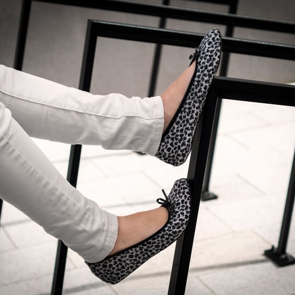 Pantofi pliabili in poseta LEOPARD - imagine 4