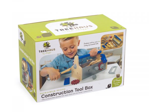 Set de unelte din lemn pentru micii constructori - imagine 2